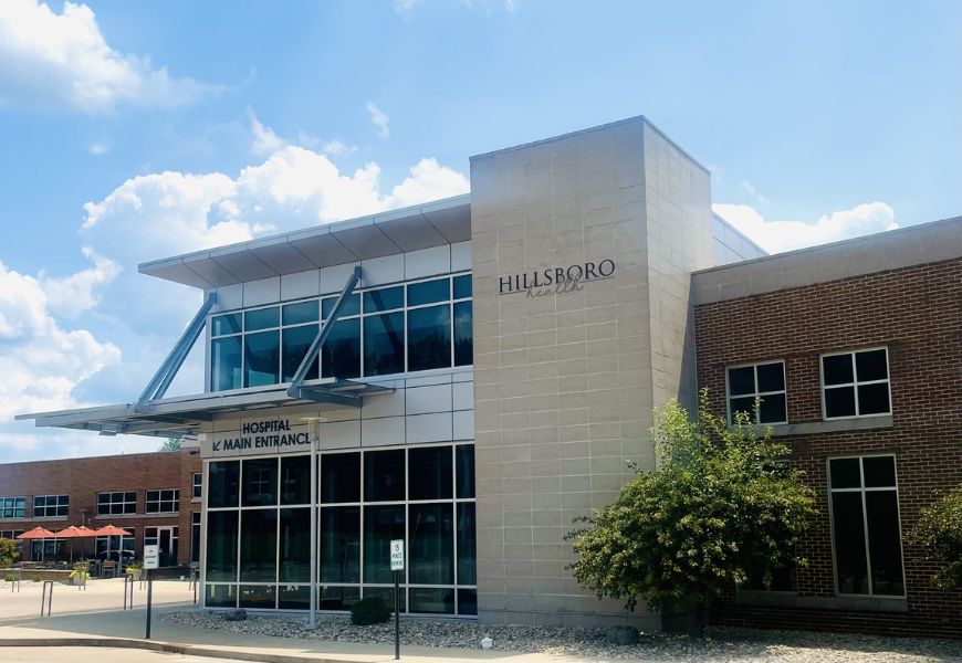 Exterior view of Hillsboro Health