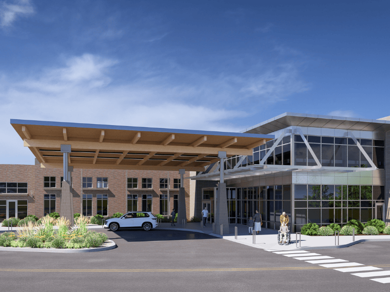 Patient Drop Off Canopy