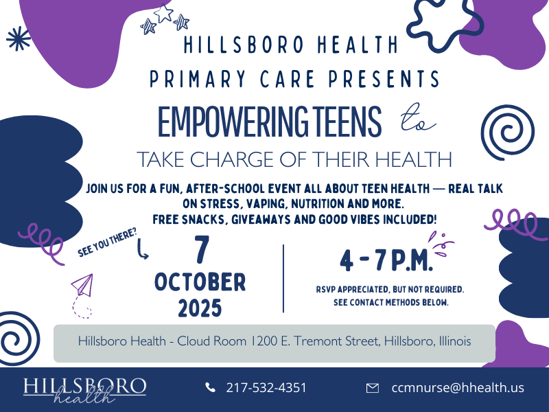 2025 Teens Night Hillsboro Health Primary Care