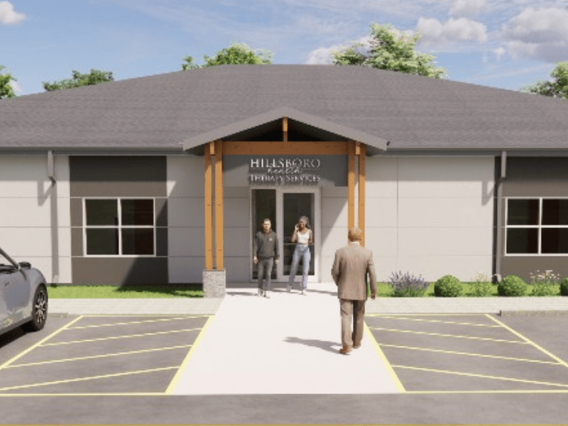 Therapy Services Building Rendering