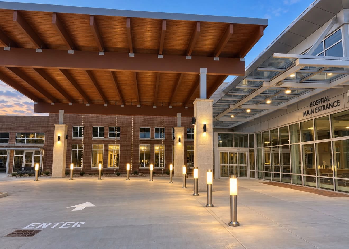Hospital Main Entrance