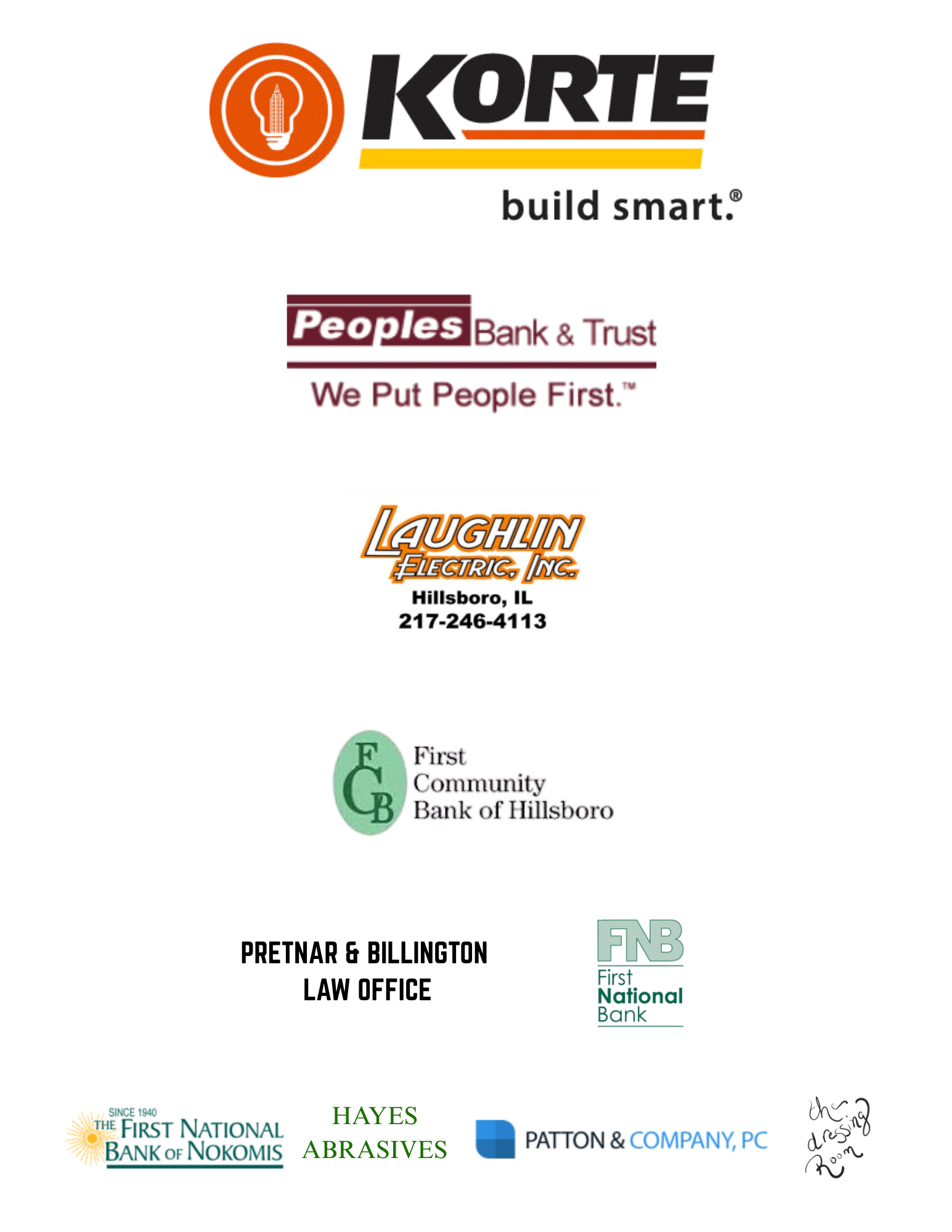 Logos of 2026 Sponsors
